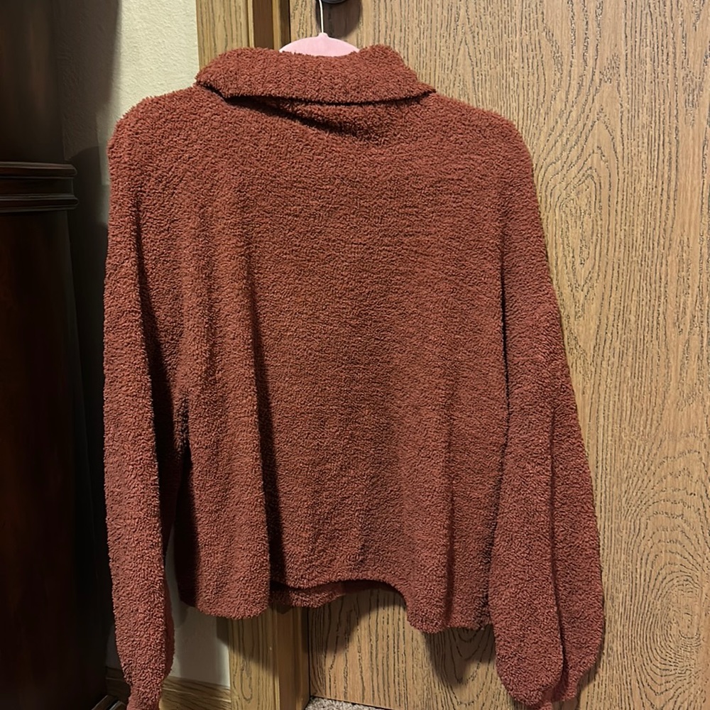 Cozy cowl neck sweater